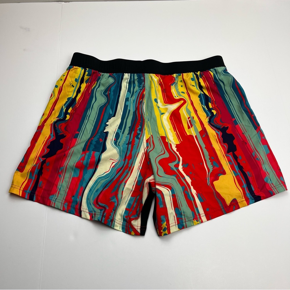 Tachuntfish THF Mens 2XL Active Shorts Aztec Geometric Workout Exercise Colorful - Picture 12 of 12